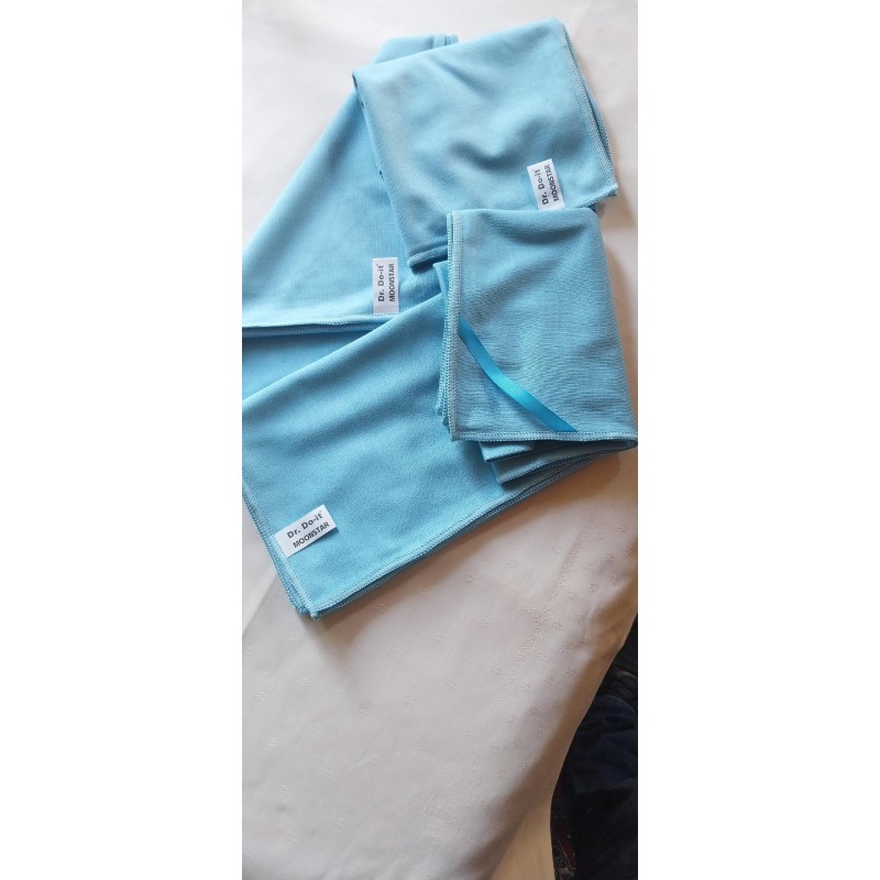 4 X Dr. Do-it. * Moonstar *  Microfasertücher, ca. 70 X 50cm.